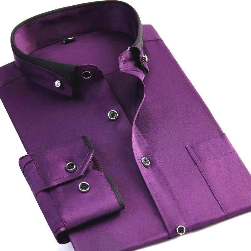 Men's Long-Sleeved Shirt Andres for Timeless Style and Comfort Rebooters Mens Shirts