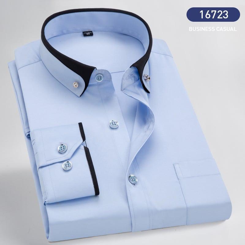 Men's Long-Sleeved Shirt Andres for Timeless Style and Comfort Rebooters Mens Shirts