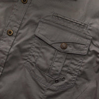 Men's Shirt Cargo Short-Sleeve | Alonso Casual Style Rebooters Mens Shirts