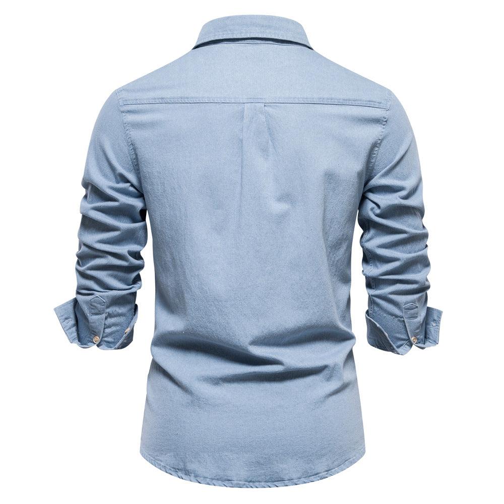 Men's Shirt Denim Casual | Patricio - Rebooters