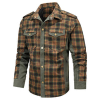 Men's Shirt Jacket Plaid | Alan - Comfortable Outerwear Rebooters Mens Shirts