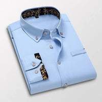 Men's Shirt Long-Sleeve Casual | Vicente for Everyday Style Rebooters Mens Shirts