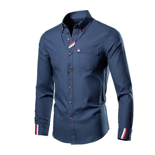 Men's Shirt Long-Sleeve Classic | Emilio for Stylish Comfort Rebooters Mens Shirts