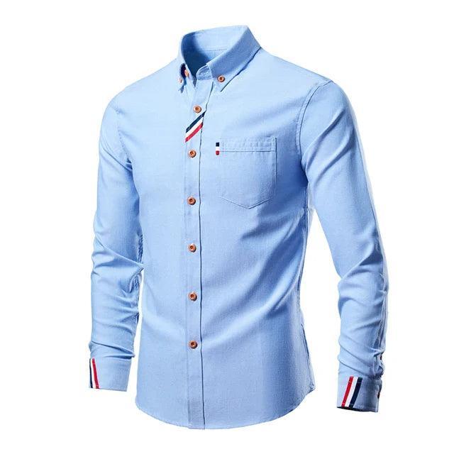 Men's Shirt Long-Sleeve Classic | Emilio for Stylish Comfort Rebooters Mens Shirts