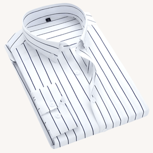 Men's Shirt Long-Sleeve Stripe | Javier - Rebooters