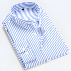 Men's Shirt Long-Sleeve Stripe | Javier - Rebooters