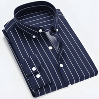 Men's Shirt Long-Sleeve Stripe | Javier for Modern Style Rebooters Mens Shirts