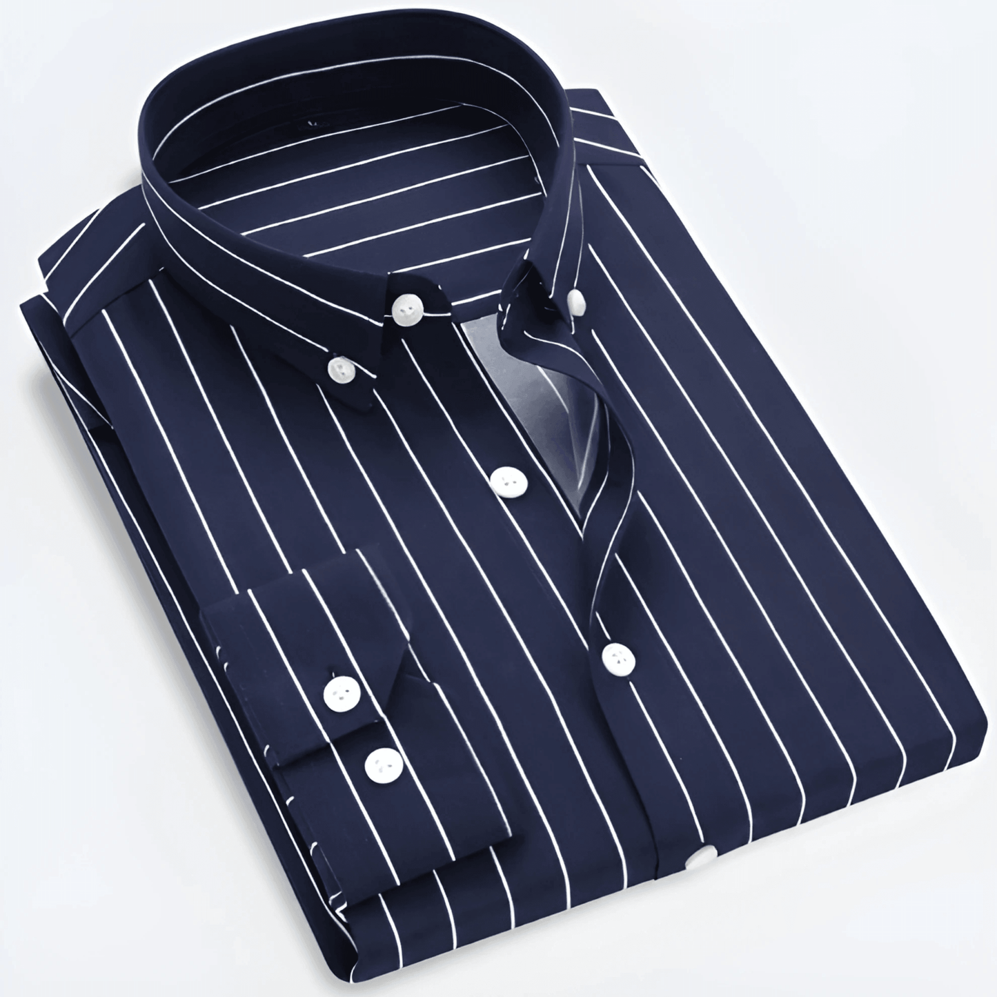 Men's Shirt Long-Sleeve Stripe | Javier for Modern Style Rebooters Mens Shirts