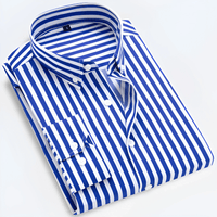 Men's Shirt Long-Sleeve Stripe | Javier for Modern Style Rebooters Mens Shirts