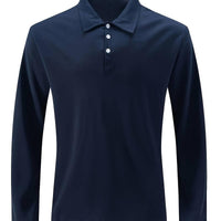 Men's Shirt Long-Sleeve Polo | Thiago Casual Fashion Rebooters Mens Shirts
