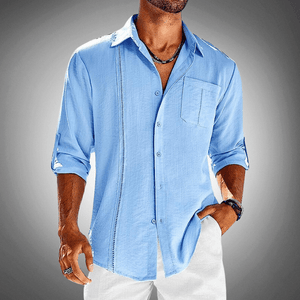 Men's Shirt Loose Casual | Elias - Rebooters