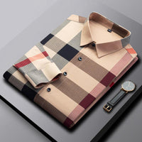 Men's Plaid Shirt Loose Retro | Marcos for Stylish Comfort Rebooters Mens Shirts