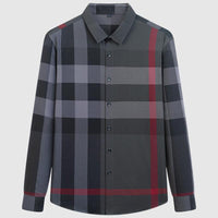 Men's Plaid Shirt Loose Retro | Marcos for Stylish Comfort Rebooters Mens Shirts