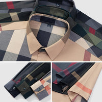 Men's Plaid Shirt Loose Retro | Marcos for Stylish Comfort Rebooters Mens Shirts