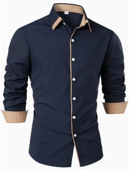 Men's Shirt Slim Casual | Franco - Stylish and Versatile Rebooters Mens Shirts