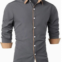 Men's Shirt Slim Casual | Franco - Stylish and Versatile Rebooters Mens Shirts