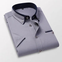 Men's Short Sleeve Shirt Isaac for Casual Stylish Comfort Rebooters Mens Shirts