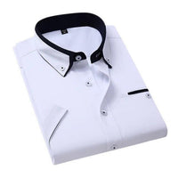 Men's Short Sleeve Shirt Isaac for Casual Stylish Comfort Rebooters Mens Shirts