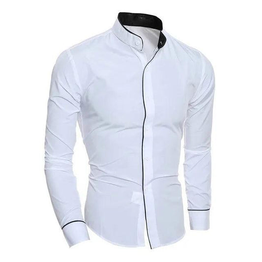 Men's Slim Classic Shirt Samuel for Modern Wardrobe Upgrade Rebooters Mens Shirts