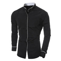 Men's Slim Classic Shirt Samuel for Modern Wardrobe Upgrade Rebooters Mens Shirts
