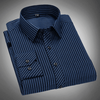 Men's Striped Classic Shirt | Adrian for Stylish Comfort Rebooters Mens Shirts
