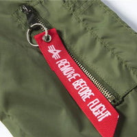 MA-1 Bomber Jacket TS5 With Utility Pocket And RBF Tag Rebooters Mens Jackets