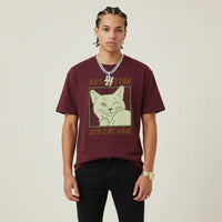 Men’s 80% Cotton 20% Cat Hair T-Shirt | Rebooters