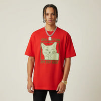 Men’s 80% Cotton 20% Cat Hair T-Shirt | Rebooters