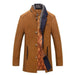 Mens Winter Wool Coat Mid-Length | Lorenzo Stylish Warmth - Rebooters