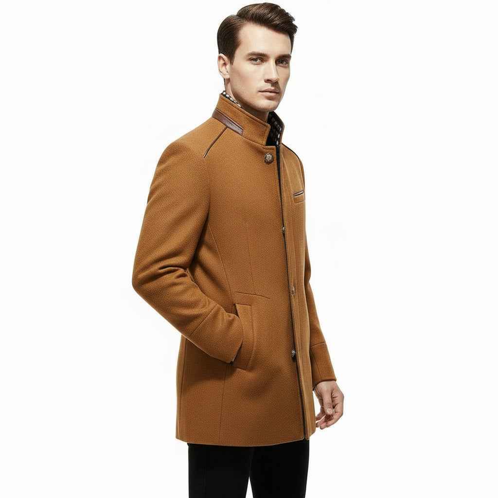 Mens Winter Wool Coat