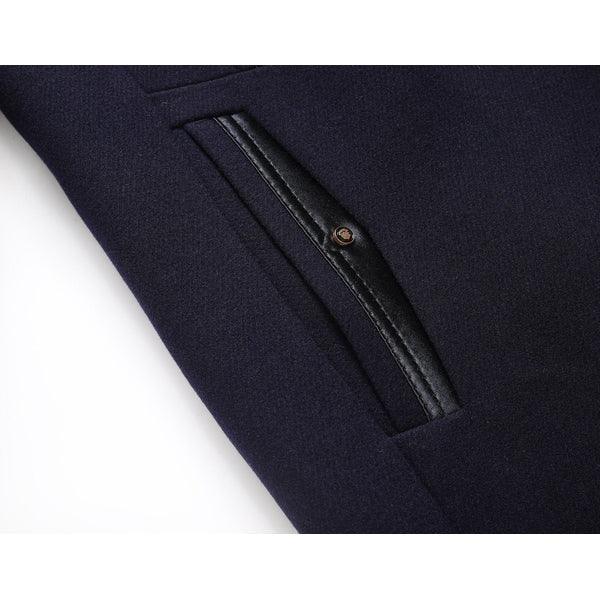 Mens Winter Wool Coat Mid-Length | Lorenzo Stylish Warmth - Rebooters