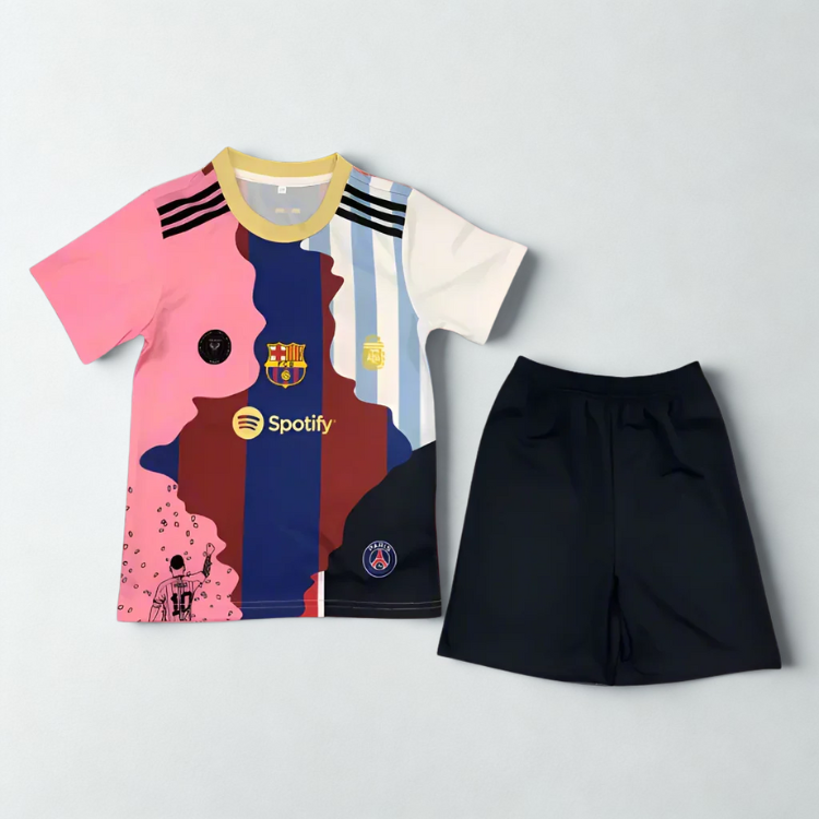 Messi Special 24/25 Kids Kit for Young Football Fans Rebooters