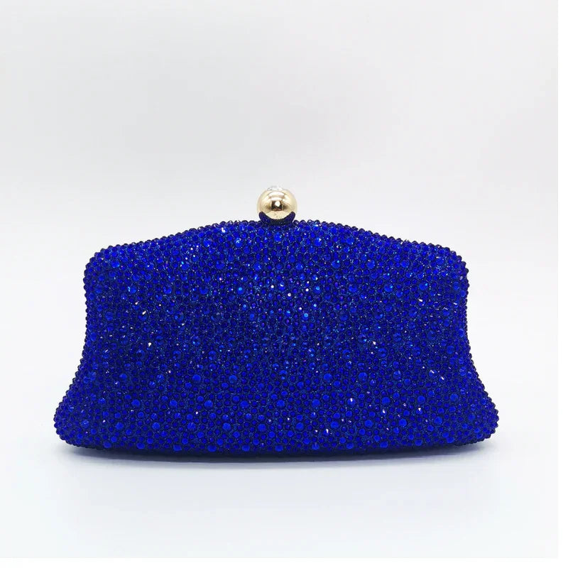 Paola Elegante Crystal-Embellished Clutch Bag Rebooters