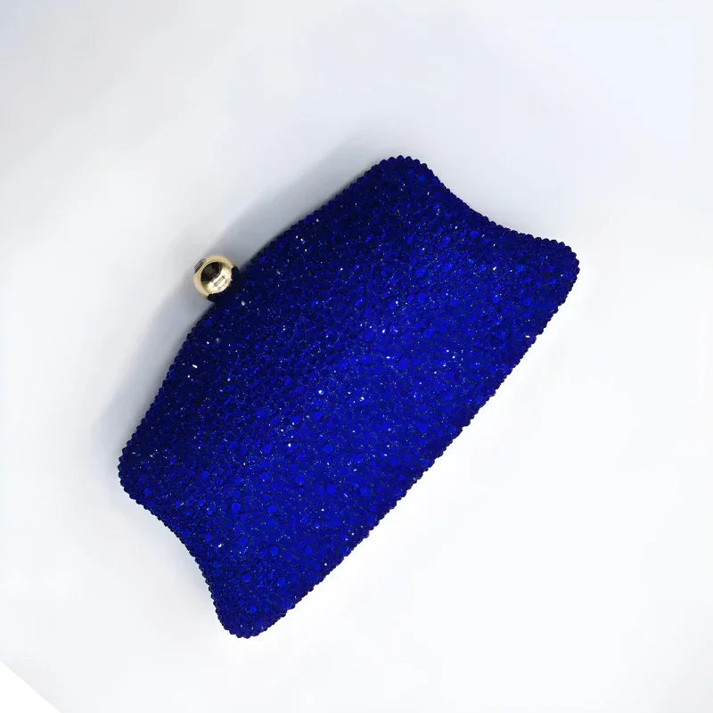 Paola Elegante Crystal-Embellished Clutch Bag Rebooters