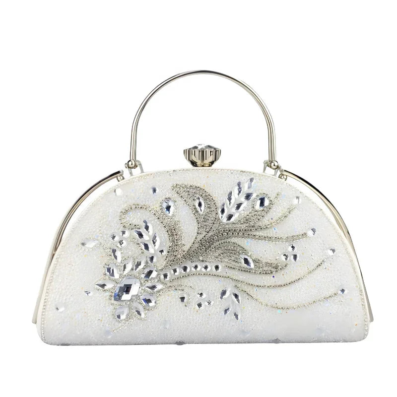 Natalia Bella Luxe Rhinestone Clutch Bag Rebooters