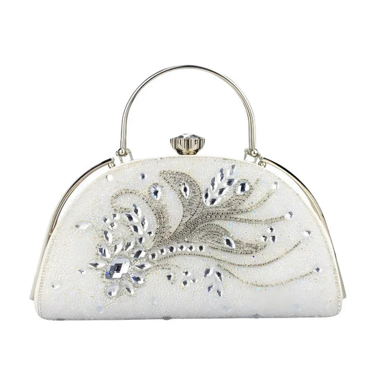 Natalia Bella Luxe Rhinestone Clutch Bag Rebooters