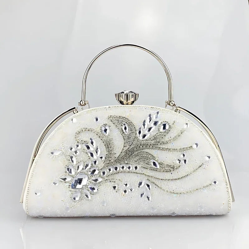 Natalia Bella Luxe Rhinestone Clutch Bag Rebooters