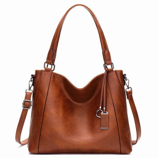 Isabella Gemma Luxe Leather Shoulder Bag Rebooters