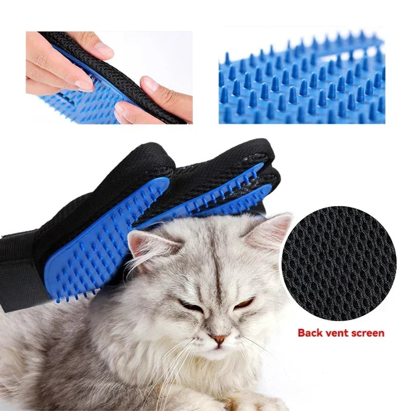 Pet Grooming Brush & Bath Glove | Rebooters