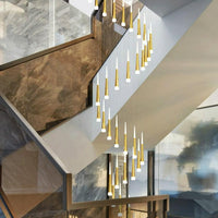 European Style Luxury Waterfall Cone Chandelier Light Fixture | Rebooters - Rebooters