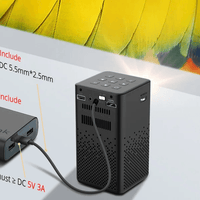 Portable P20 3D 4K Smart DLP Projector – Native 1080P, Android 9.0, 150-Inch Display - Rebooters