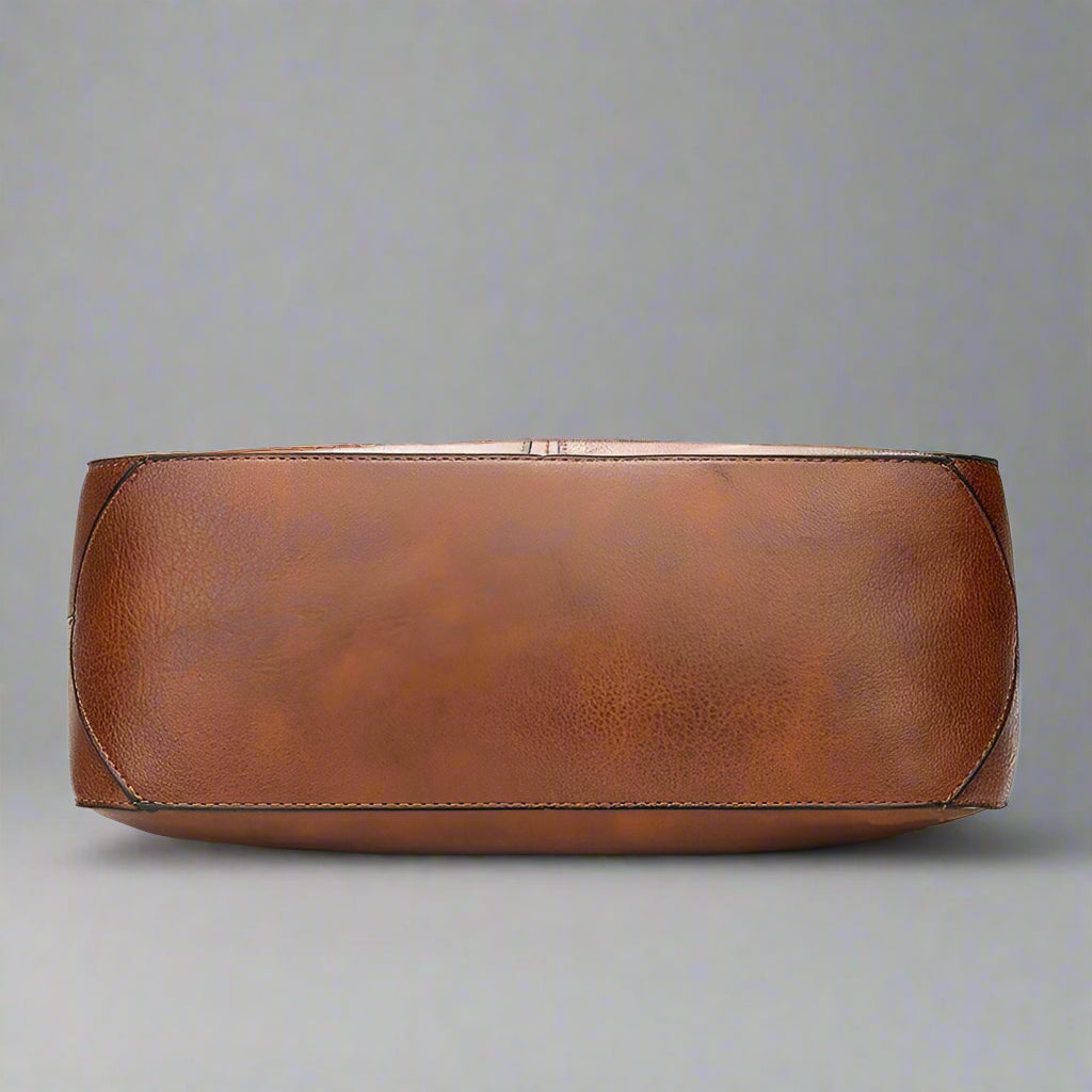 Women Premium Spacious Leather Shoulder Bag for Everyday Use - Rebooters