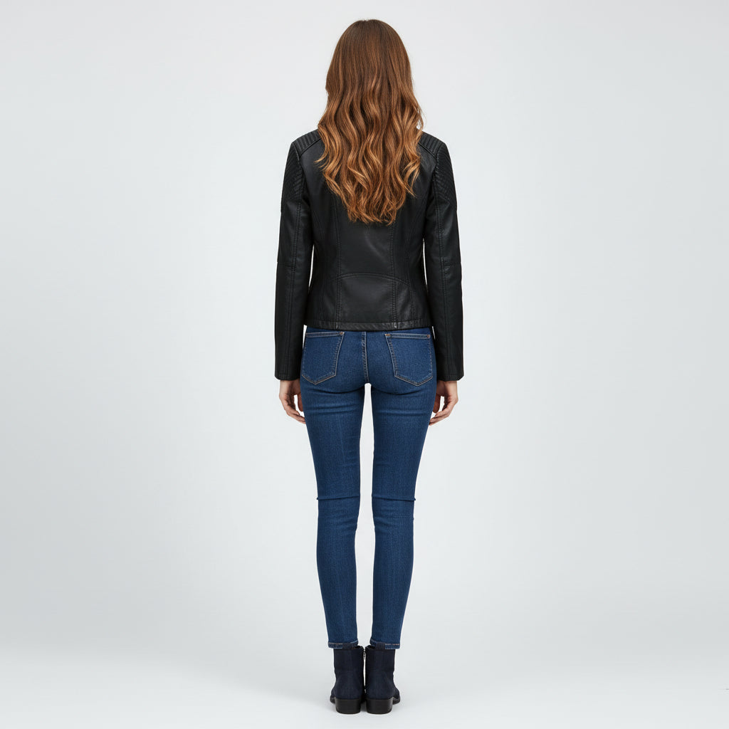 Chic Leather Jacket for Effortless Style and Comfort - Rebooters