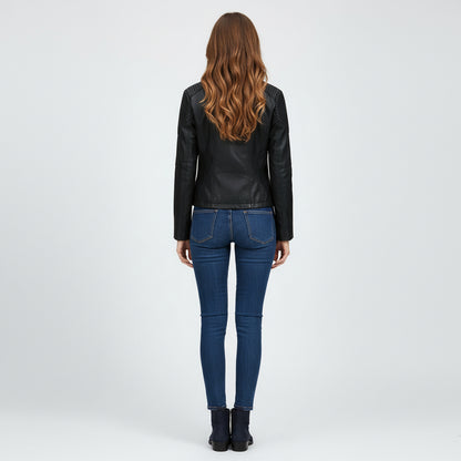 Chic Leather Jacket for Effortless Style and Comfort - Rebooters