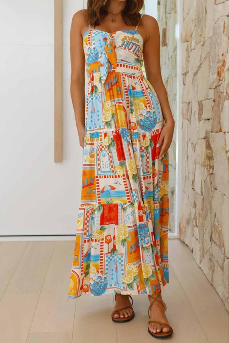 Isabella Elegant Sleeveless Maxi Dress with Flowing Silhouette for Summer Rebooters Maxi Women's Dresses