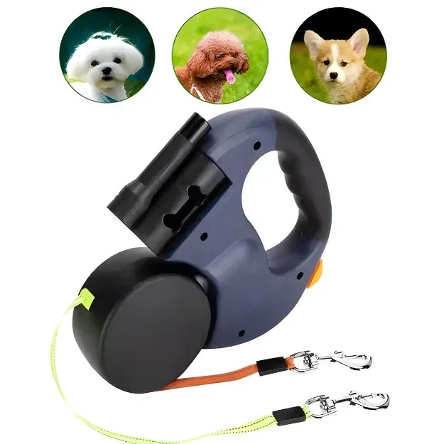 Rebooters Twin-Line Retractable Dog Lead | Rebooters