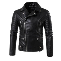 Rider Men’s Black Leather Jacket | Rebooters