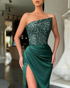 Liliana Women's Evening Prom Dress with High Slit Design - Rebooters -Women's Dresses