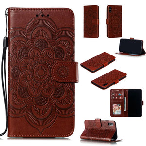 Chic Floral Leather Wallet Case for Your iPhone - Rebooters