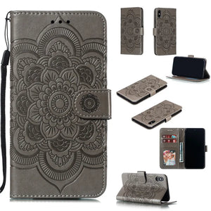 Chic Floral Leather Wallet Case for Your iPhone - Rebooters